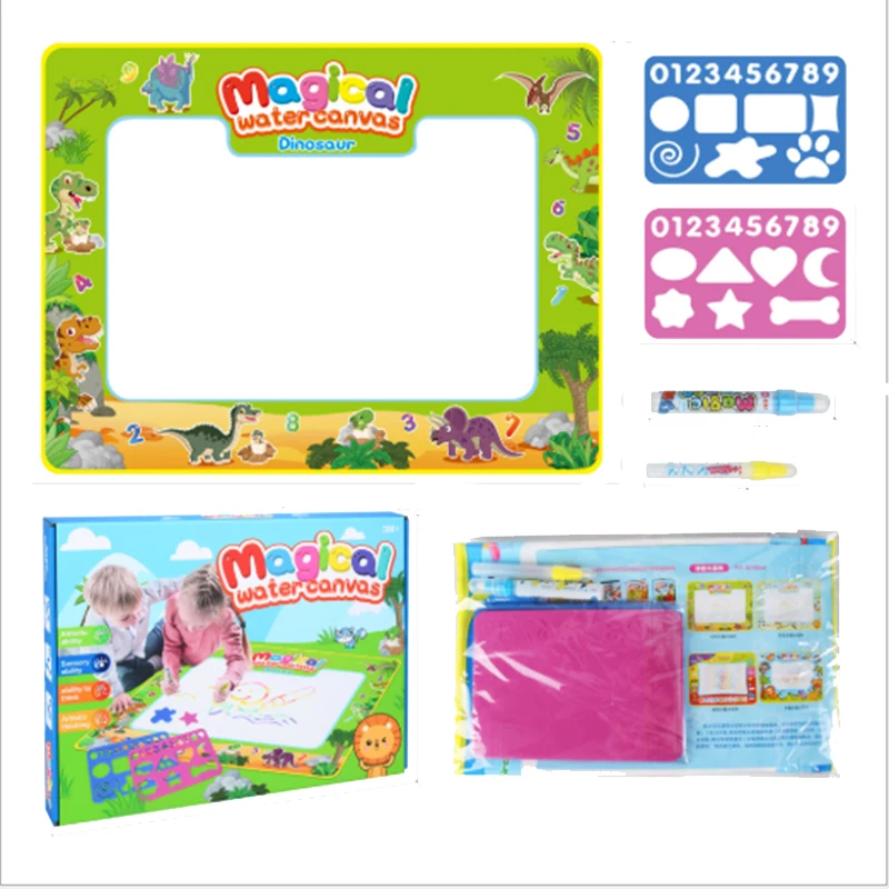 Large Magic Children's Water Canvas Dinosaur Clear Water Color Graffiti Grawing Board Puzzle Toys
Large Magic Children's Water Canvas Dinosaur Clear Water Color Graffiti Grawing Board Puzzle Toys