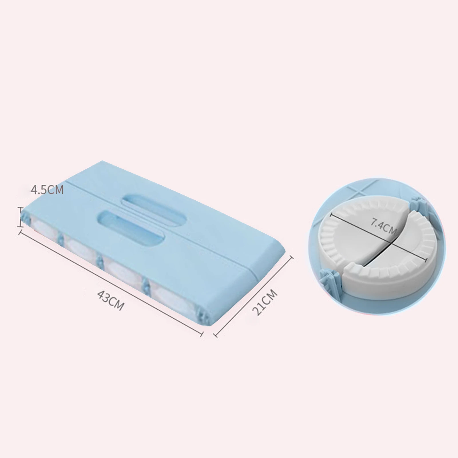 Dumpling Maker Household Hand-made Dumpling Making Tool Can Make 8 Dumplings At A Time Baking Molds Pastry Kitchen Accessories 
Dumpling Maker Household Hand-made Dumpling Making Tool Can Make 8 Dumplings At A Time Baking Molds Pastry Kitchen Accessories