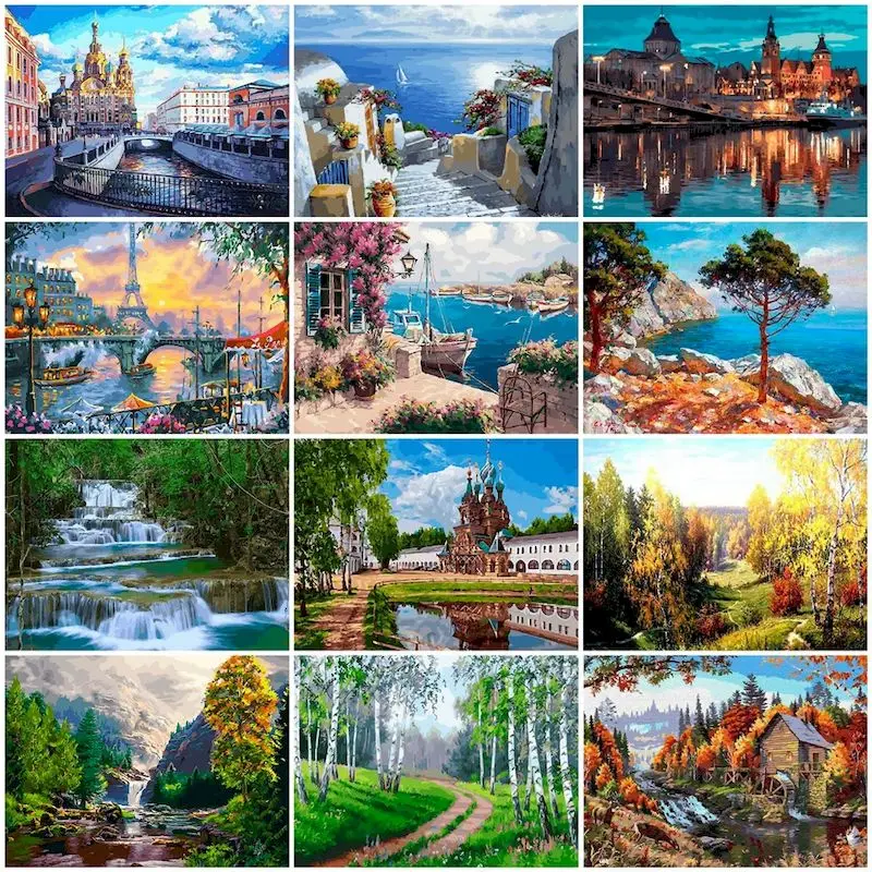 GATYZTORY 60x75cm Paint By Numbers For Adults Landscape Coloring By Numbers Acrylic Paints Home Decor Gift
GATYZTORY 60x75cm Paint By Numbers For Adults Landscape Coloring By Numbers Acrylic Paints Home Decor Gift