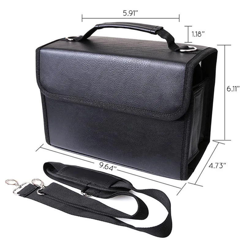 60 Holes Marker Storage Bag High Quality PU Leather Student Kids Portable Marker Case Art Pencil Bag For Painting Supplies
60 Holes Marker Storage Bag High Quality PU Leather Student Kids Portable Marker Case Art Pencil Bag For Painting Supplies