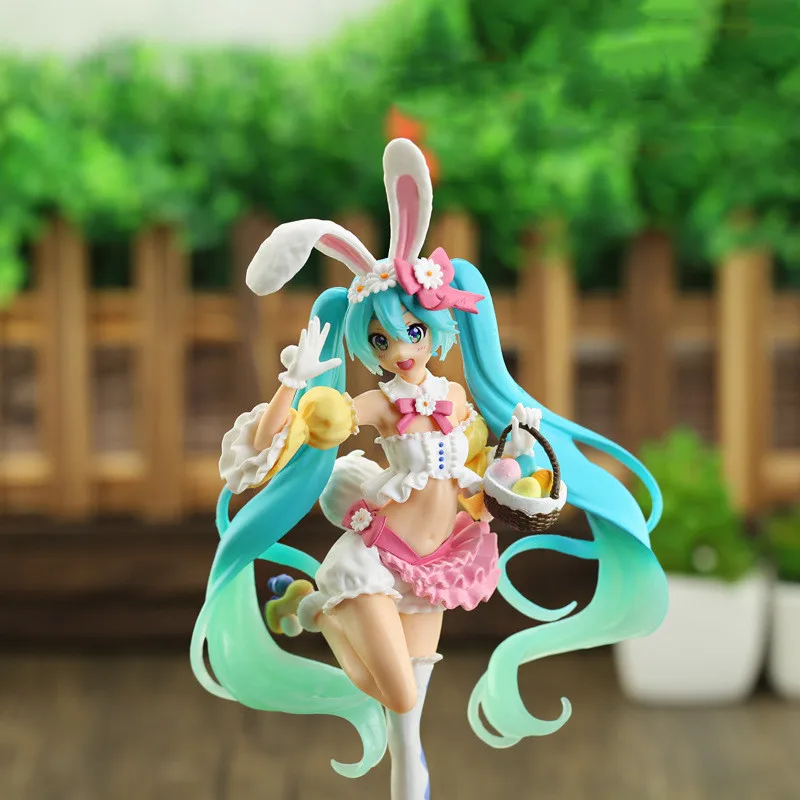 New 23cm Anime Pink Sakura Ghost Rabbit ears Action Figures PVC Model Toys Collecting Gifts for Girls Dress wedding chrimas gift
New 23cm Anime Pink Sakura Ghost Rabbit ears Action Figures PVC Model Toys Collecting Gifts for Girls Dress wedding chrimas gift