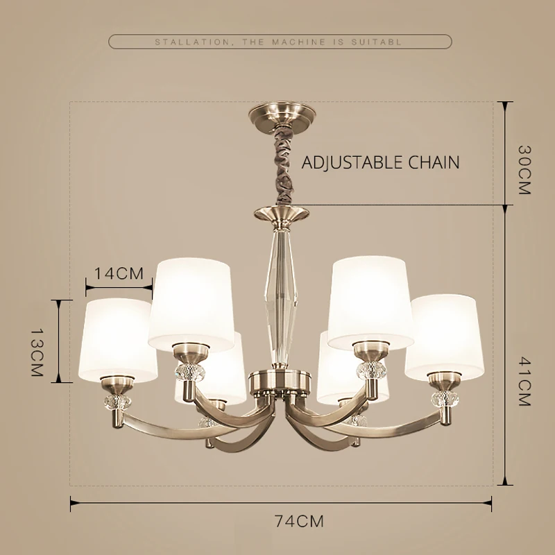 DX Modern Led Chandelier Nordic Lighting Villa Living Room Bedroom Decor Light Luxury Glass Lamp Shape White Bronze Lusters
DX Modern Led Chandelier Nordic Lighting Villa Living Room Bedroom Decor Light Luxury Glass Lamp Shape White Bronze Lusters