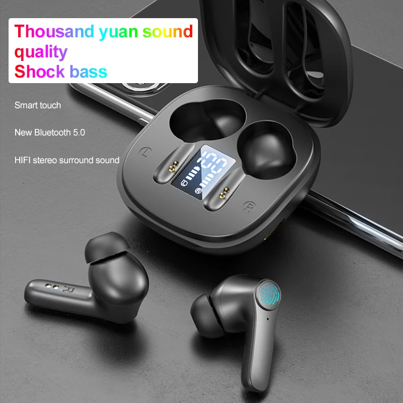 Аирподсы ANC Active Noise Cancelling B11 Bluetooth Headset Wireless Sports Subwoofer In-Ear Headphones
Аирподсы ANC Active Noise Cancelling B11 Bluetooth Headset Wireless Sports Subwoofer In-Ear Headphones
