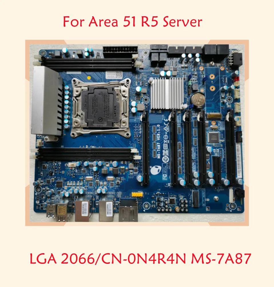 GZ855 For Dell Area 51 R5 Server Motherboard LGA 2066 CN-0N4R4N N4R4N MS-7A87 100% Working
GZ855 For Dell Area 51 R5 Server Motherboard LGA 2066 CN-0N4R4N N4R4N MS-7A87 100% Working