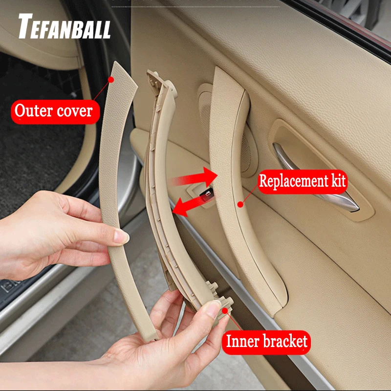 Car Interior Inner Door Handle Panel for BMW E90 E91 3 Series 2004-2012 Sedan Pull Trim Cover Auto Styling Accessories
Car Interior Inner Door Handle Panel for BMW E90 E91 3 Series 2004-2012 Sedan Pull Trim Cover Auto Styling Accessories