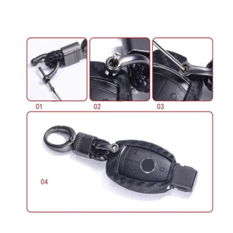 Carbon fiber pattern car key case cover For Mercedes Benz 2017 E S Class W213 W203 W210 W211 W124 W202 W204 W212 W176 AMG new
Carbon fiber pattern car key case cover For Mercedes Benz 2017 E S Class W213 W203 W210 W211 W124 W202 W204 W212 W176 AMG new