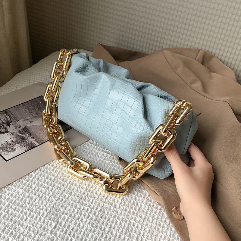 SWDF Stone Pattern Small PU Leather Armpit Bags For Women 2020 Shoulder Handbags Female Travel Lady Party Bag Thick Chain
SWDF Stone Pattern Small PU Leather Armpit Bags For Women 2020 Shoulder Handbags Female Travel Lady Party Bag Thick Chain
