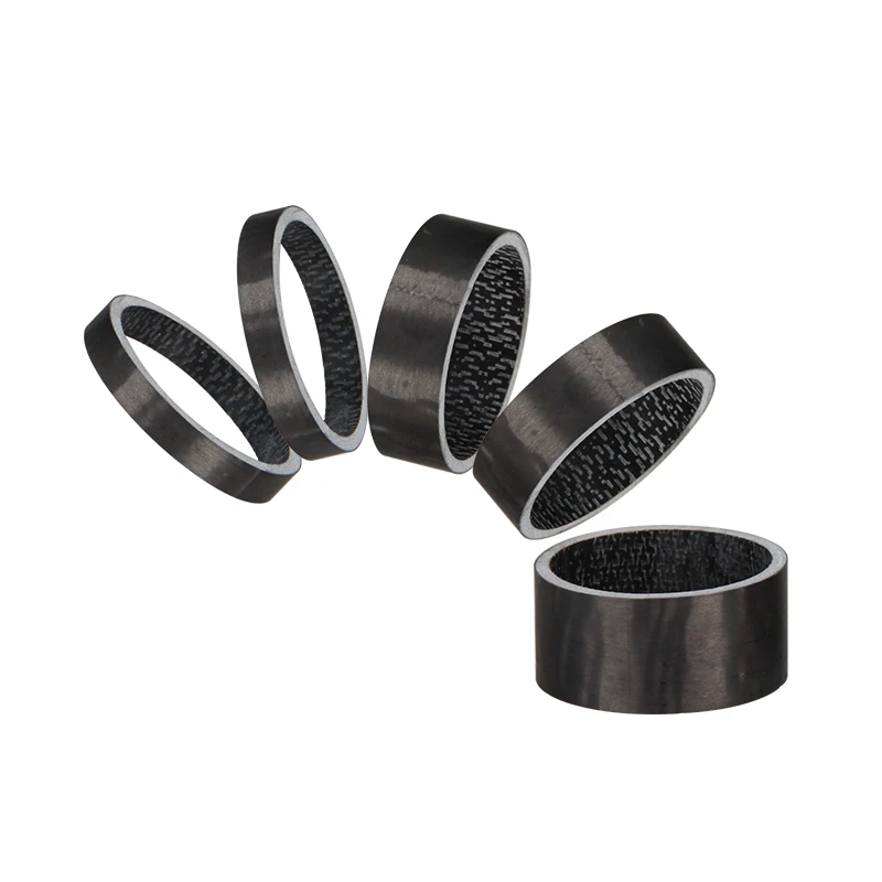 GUB 5 pcs carbon fiber washer ultra-light mountain bike road parts stem 1-1/8'' fork spacer 5/10/15mm bicycle accessories UD
GUB 5 pcs carbon fiber washer ultra-light mountain bike road parts stem 1-1/8'' fork spacer 5/10/15mm bicycle accessories UD