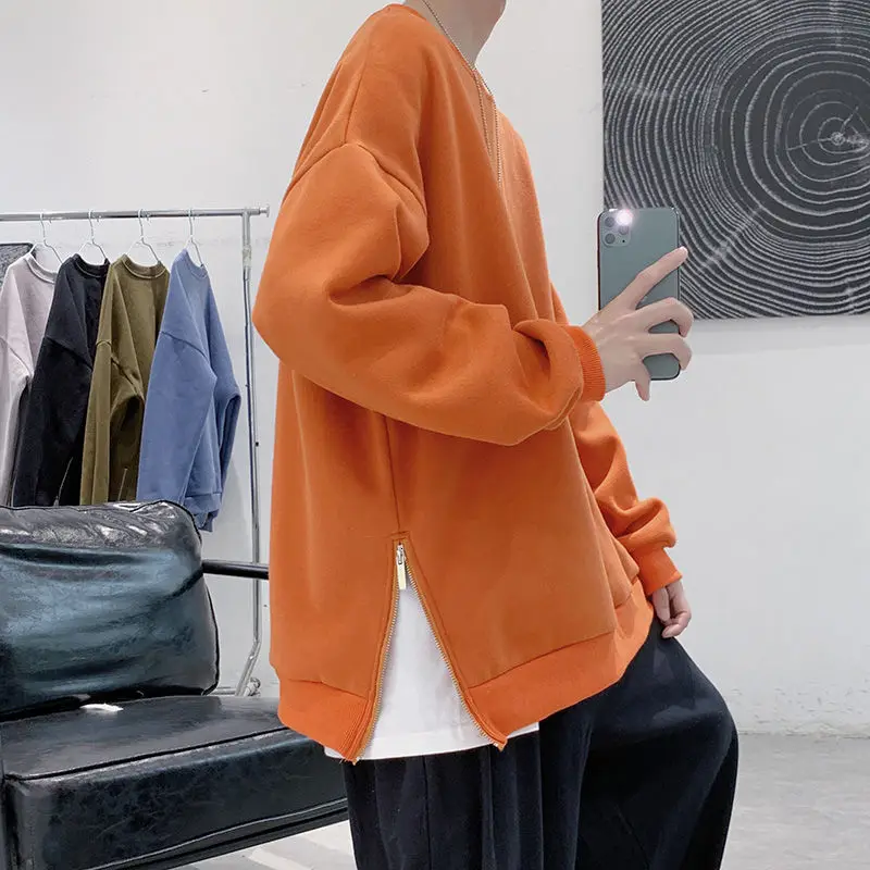 Spring And Autumn O-neck Hoodie Men's Korean Fashion Loose Casual Pullover Men's Harajuku Streetwear Solid Color Men's Hoodie
Spring And Autumn O-neck Hoodie Men's Korean Fashion Loose Casual Pullover Men's Harajuku Streetwear Solid Color Men's Hoodie