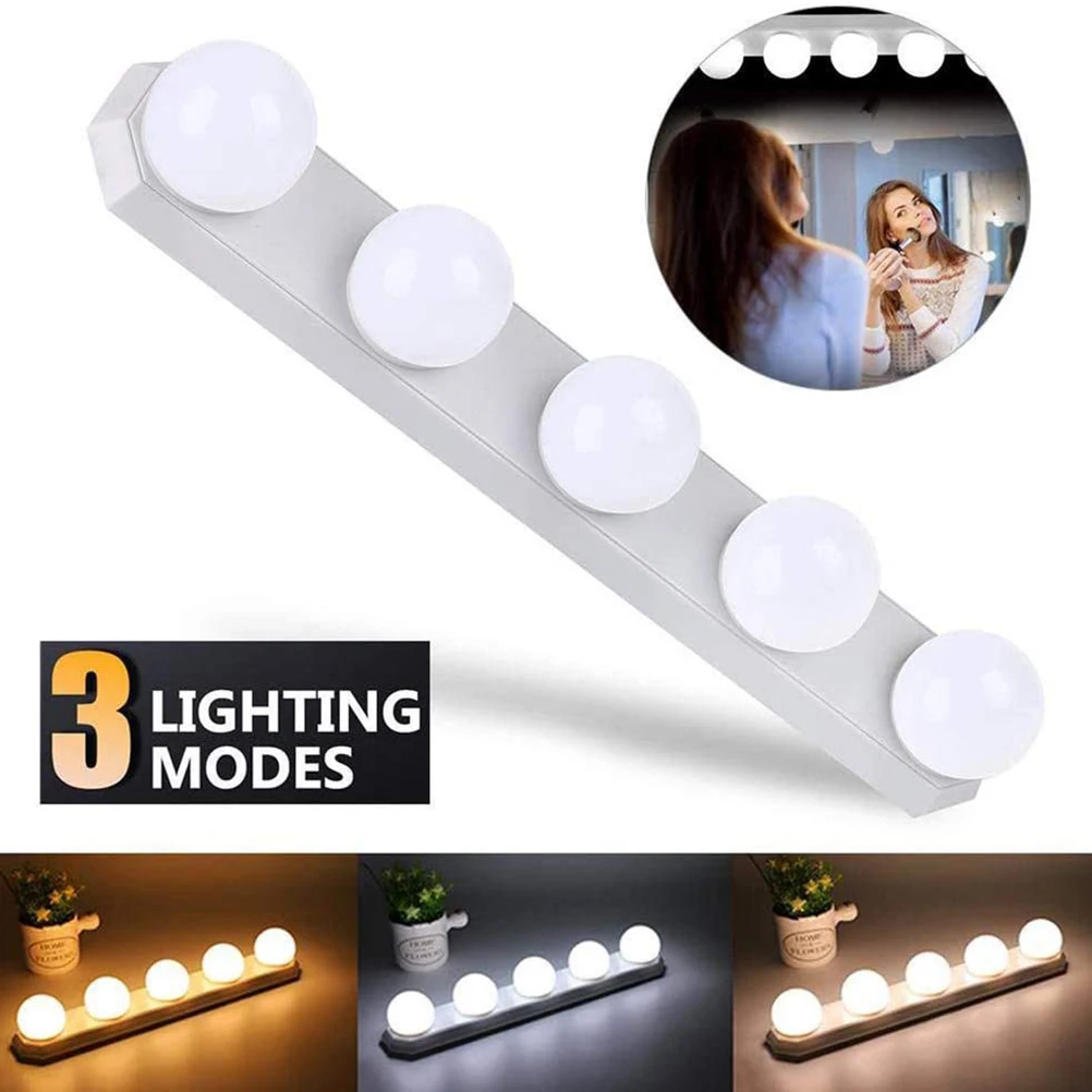 Portable LED Vanity Mirror Front Lights USB Rechargeable For Bathroom Dressing Room Vanity Table With 3 Lighting Modes
Portable LED Vanity Mirror Front Lights USB Rechargeable For Bathroom Dressing Room Vanity Table With 3 Lighting Modes