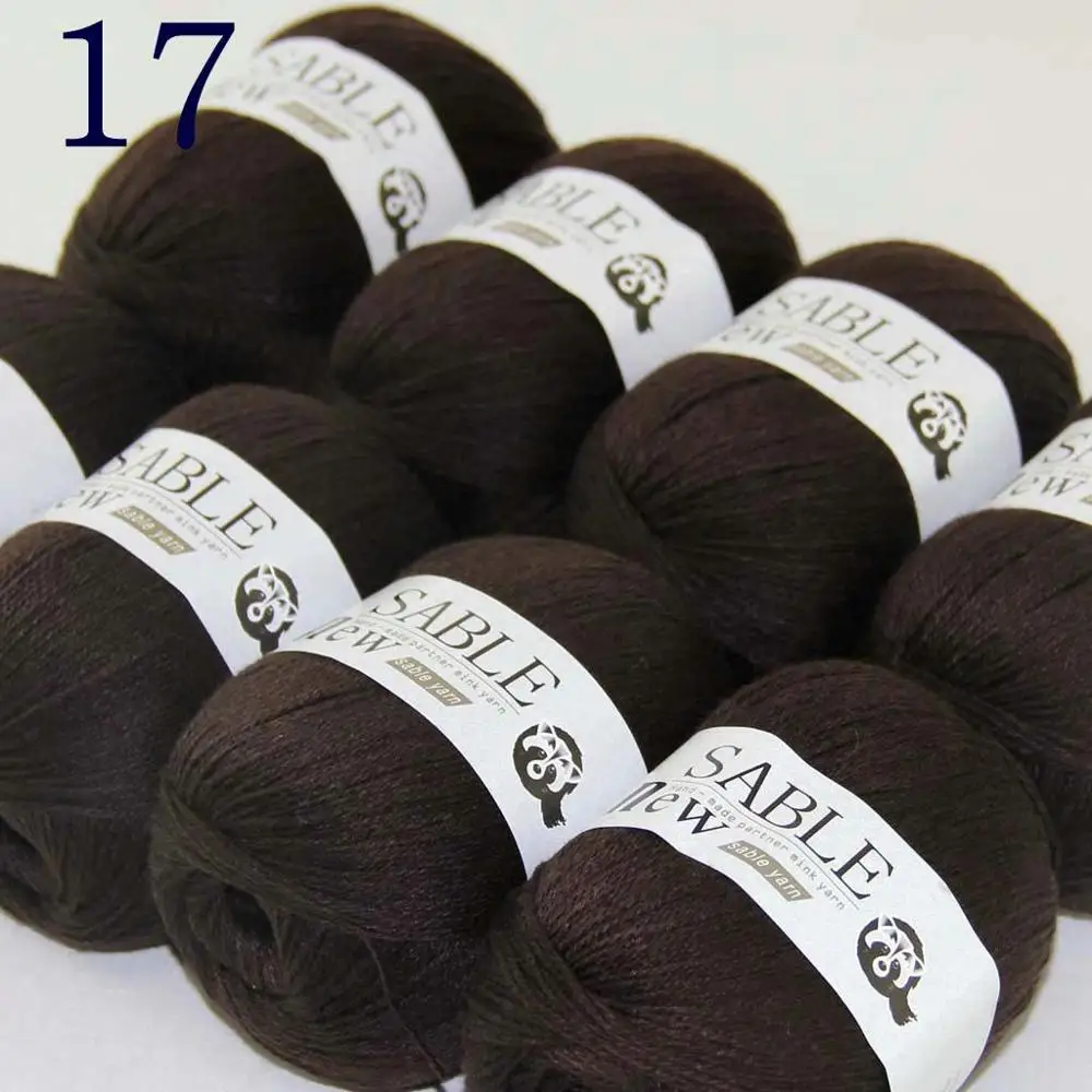 Sale Super Soft 8X50g Pure Sable Cashmere Wrap Shawls Hand Knit Wool Crochet Yarn Brown 243-17-8
Sale Super Soft 8X50g Pure Sable Cashmere Wrap Shawls Hand Knit Wool Crochet Yarn Brown 243-17-8
