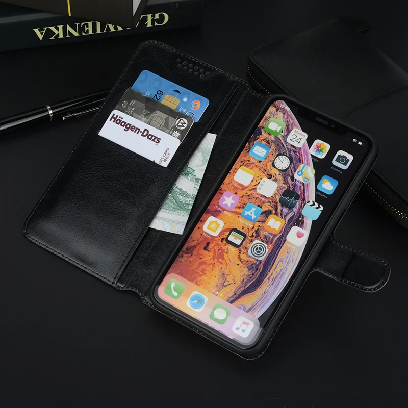 Кожаный чехол-книжка для Ulefone Power 2 3L Note 7 P6000 Plus чехол-бумажник телефона мягкий