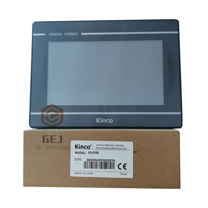 7-дюймовый сенсорный экран Kinco GL070E для автоматизации серии HMI с разрешением 800*480