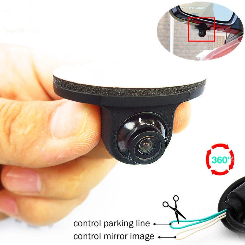 12V Mini CCD Coms HD Night Vision 360° Degree For Car Rear View Camera Front Camera Front View Side Backup Camera Car Styling
12V Mini CCD Coms HD Night Vision 360° Degree For Car Rear View Camera Front Camera Front View Side Backup Camera Car Styling