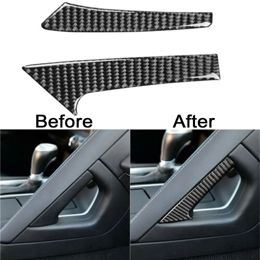 2Pcs Carbon Fiber Gear Shift Handle Sticker Trim Car Interior Styling Mouldings Trim For Corvette C7 2014-19
2Pcs Carbon Fiber Gear Shift Handle Sticker Trim Car Interior Styling Mouldings Trim For Corvette C7 2014-19