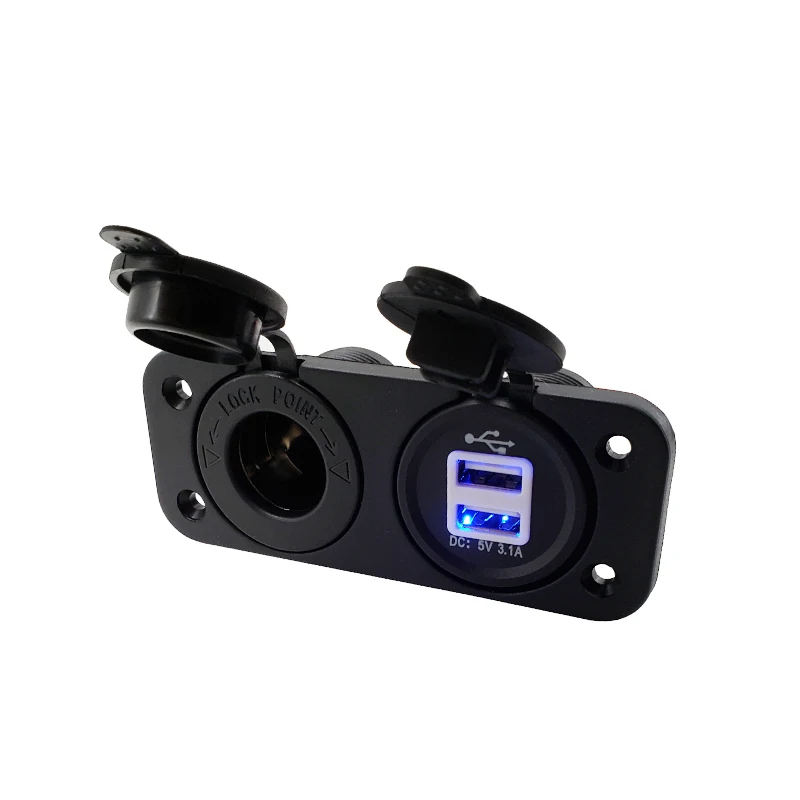 12V Car Cigarette Lighter Socket Splitter For mobile phone Car Motorcycle Caravan Truck Boat Dual USB Car Charger For Xiaomi
12V Car Cigarette Lighter Socket Splitter For mobile phone Car Motorcycle Caravan Truck Boat Dual USB Car Charger For Xiaomi