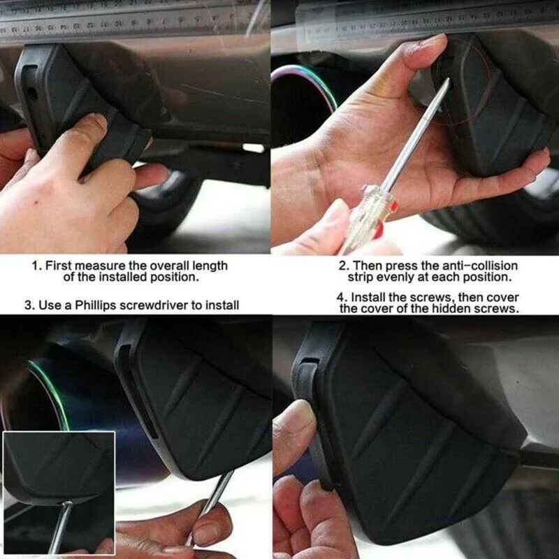 4pcs Rear Bumper Lip Diffuser Fins Shark-Style Universal Car Back Spoiler Car-Styling Spoiler
4pcs Rear Bumper Lip Diffuser Fins Shark-Style Universal Car Back Spoiler Car-Styling Spoiler