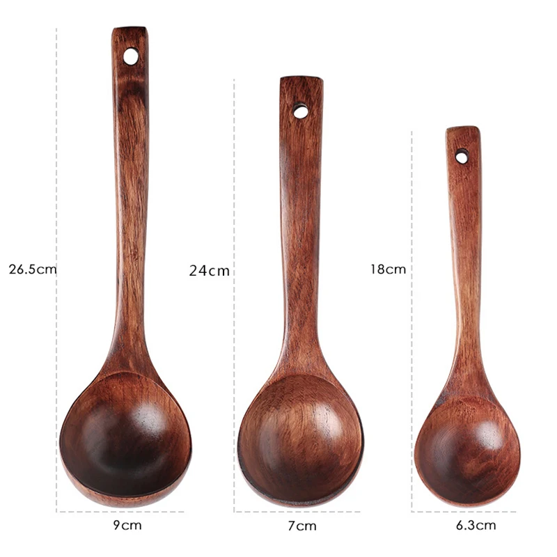 Wooden Large Soup Scoops Long Handle Cooking Scoop Wood Ramen Rice Spoon Soup Ladle Catering Tableware Kitchen Tools
Wooden Large Soup Scoops Long Handle Cooking Scoop Wood Ramen Rice Spoon Soup Ladle Catering Tableware Kitchen Tools