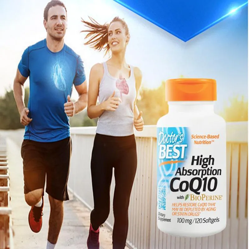 Doctor's BEST Coenzyme Q10, protects the heart, increases energy, original Coenzyme Q10 protects the heart, 120 capsules/bottle
Doctor's BEST Coenzyme Q10, protects the heart, increases energy, original Coenzyme Q10 protects the heart, 120 capsules/bottle