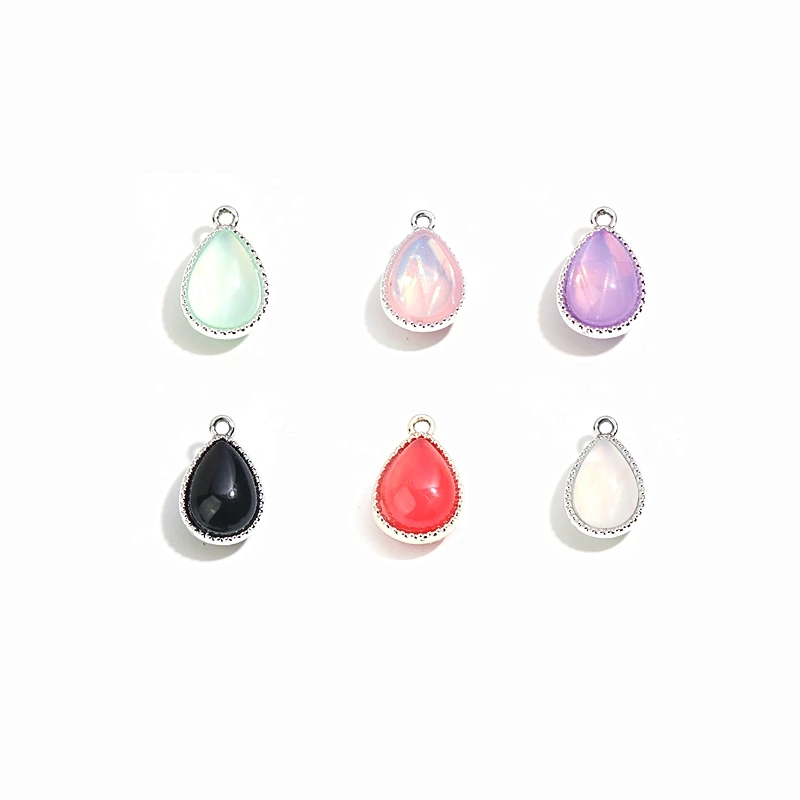 10PCs Women Pendent Zinc Alloy Resin Charms Drop Dull Silver Color Black 19mmx13mm Diy Jewelry Pendents Findings Charm Necklace
10PCs Women Pendent Zinc Alloy Resin Charms Drop Dull Silver Color Black 19mmx13mm Diy Jewelry Pendents Findings Charm Necklace