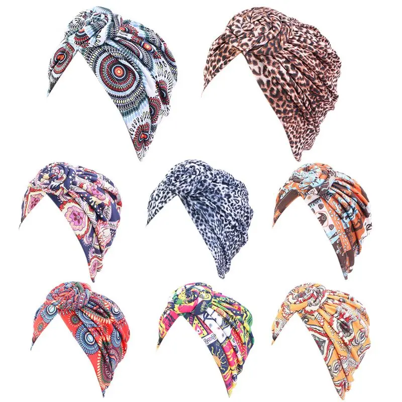 Women African Turban Hat Spiral Knot Flower Pre-Tied Headwrap Paisley Leopard Print Stretch Muslim Beanie Bonnet Cap D0UD
Women African Turban Hat Spiral Knot Flower Pre-Tied Headwrap Paisley Leopard Print Stretch Muslim Beanie Bonnet Cap D0UD