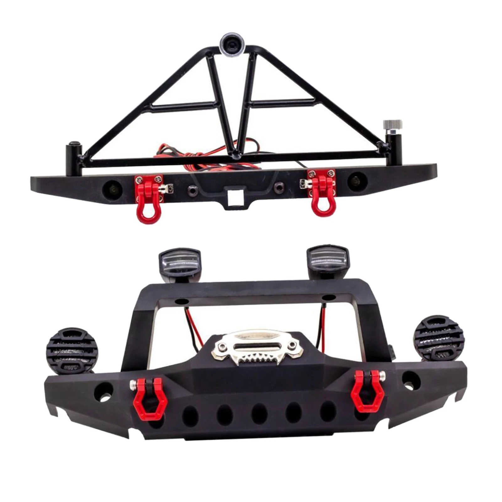 RC Crawler Front Rear Bumper fit for Axial TRX4 SCX10 III 1/10 RC Car Parts, Novel Appearance and Exquisite Workmanship
RC Crawler Front Rear Bumper fit for Axial TRX4 SCX10 III 1/10 RC Car Parts, Novel Appearance and Exquisite Workmanship