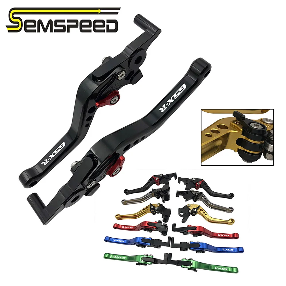 Для Suzuki GSXR1000 2005 2006 GSXR600 GSXR750 2010 2008 2009 Мотоцикл CNC короткие Регулируемые тормозные