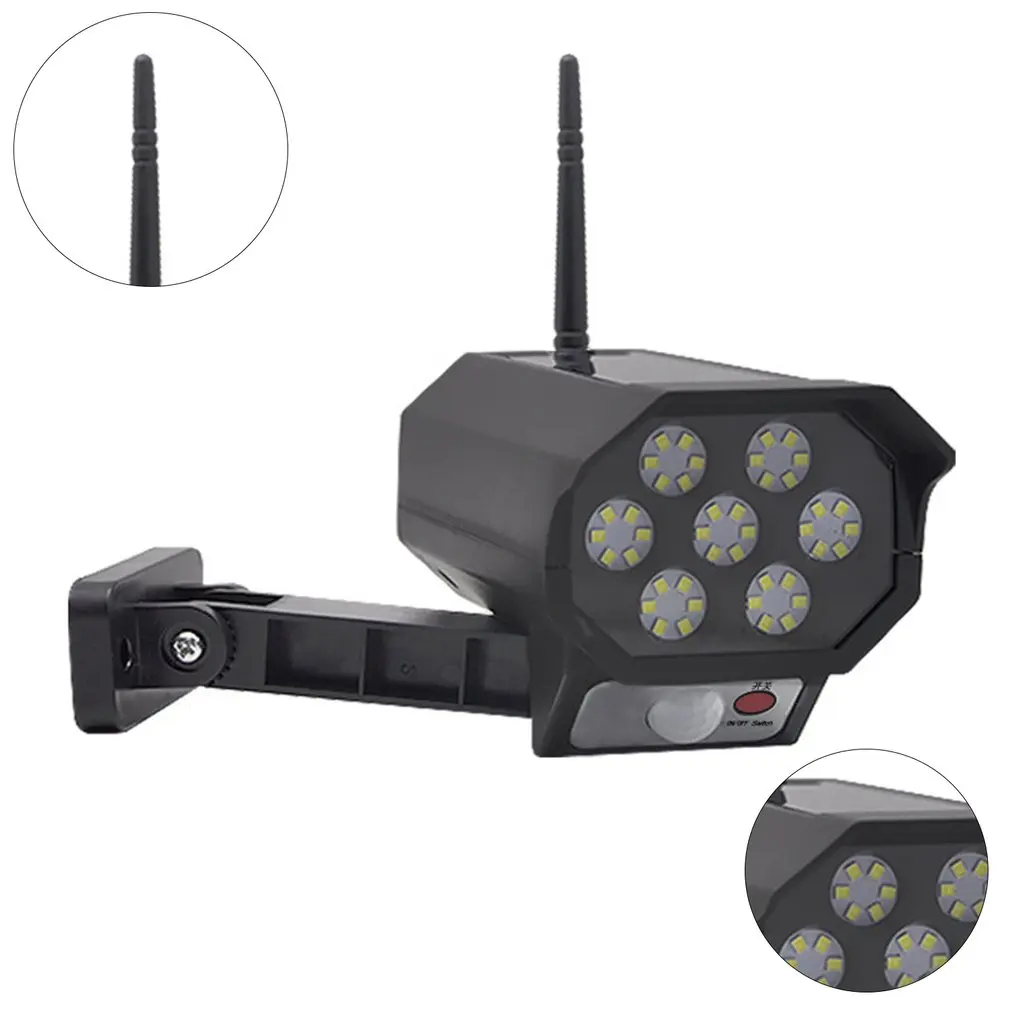 Solar 42LED Sensor Simulation Camera with Remote Control Integrated Solar Energy Human Body Sensor Street Light Monitoring Light
Solar 42LED Sensor Simulation Camera with Remote Control Integrated Solar Energy Human Body Sensor Street Light Monitoring Light