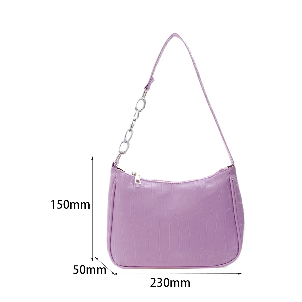 Retro Alligator Pattern Small Shoulder Bags For Women 2021 PU Leather Underarm Bag bolsa feminina Female Mini Chain Tote Bags
Retro Alligator Pattern Small Shoulder Bags For Women 2021 PU Leather Underarm Bag bolsa feminina Female Mini Chain Tote Bags