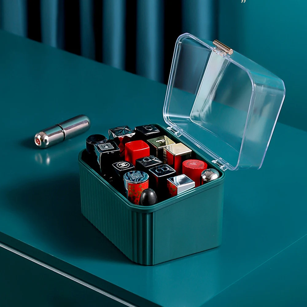 Makeup Organizer Cosmetic Storage Box Lipstick Rack Jewelry Storage Box Cosmetic Brush Portable Lipstick Organizer For Home
Makeup Organizer Cosmetic Storage Box Lipstick Rack Jewelry Storage Box Cosmetic Brush Portable Lipstick Organizer For Home