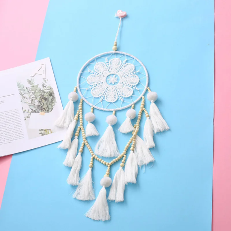 Handmade Wind Chimes Macrame Woven Wall Hanging Moon Dream Catcher Bohemian Handmade Room Hanging Tapestry, Ornaments Room Decor
Handmade Wind Chimes Macrame Woven Wall Hanging Moon Dream Catcher Bohemian Handmade Room Hanging Tapestry, Ornaments Room Decor