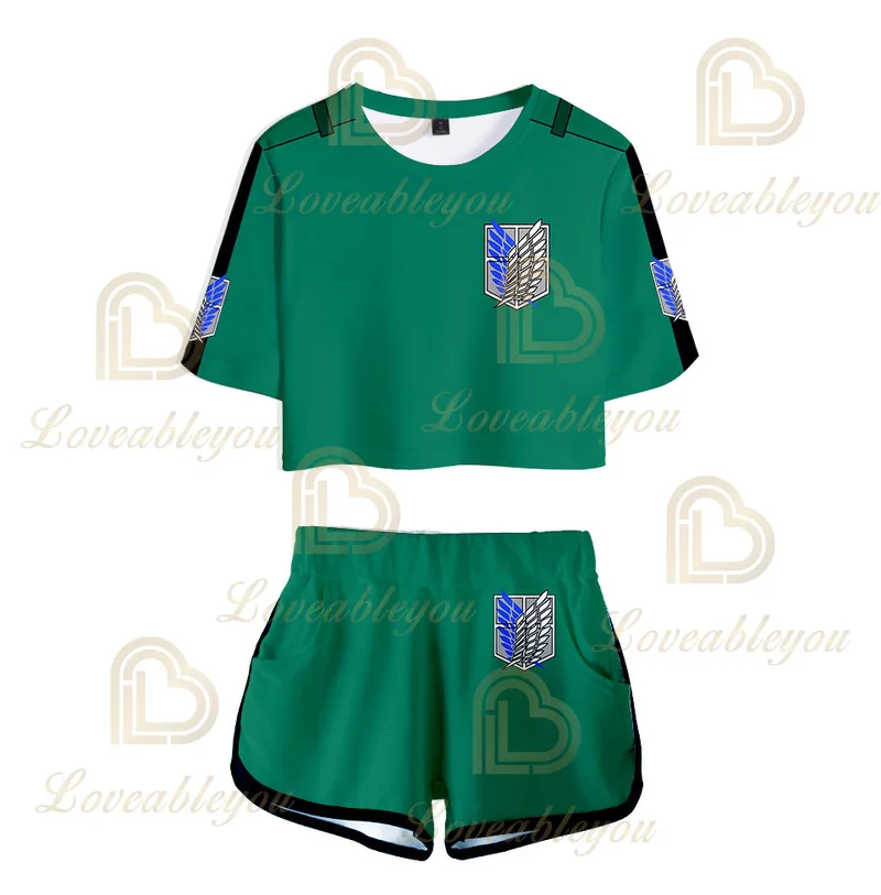 Cosplay Anime Women Set T Shirt Skirt Shorts Bedding Casual Colossal Costume Crop Tshirt Top Two-Piece Sets 100-2XL
Cosplay Anime Women Set T Shirt Skirt Shorts Bedding Casual Colossal Costume Crop Tshirt Top Two-Piece Sets 100-2XL