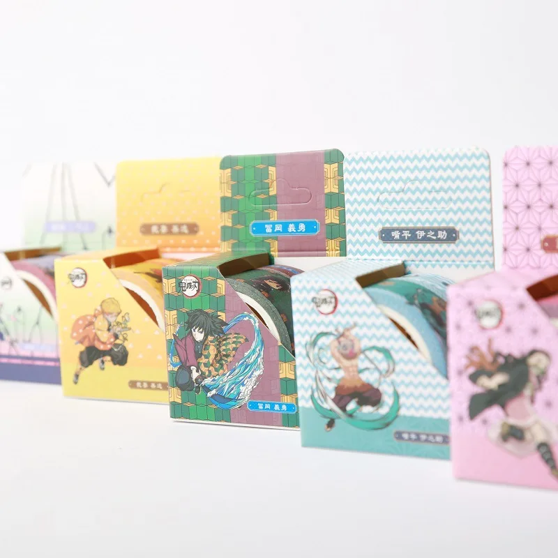 Demon Slayer Anime Rengoku Kyoujurou Washi Tape Crafts Adhesive Paper Scrapbooking Masking Tape Printed Pattern Sticker Decals 
Demon Slayer Anime Rengoku Kyoujurou Washi Tape Crafts Adhesive Paper Scrapbooking Masking Tape Printed Pattern Sticker Decals