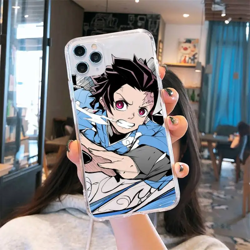 Kamado Nezuko Kimetsu Demon Slayer Phone Case Transparent soft For iphone 5 6 7 8 11 12 s c se plus mini x xs xr pro max
Kamado Nezuko Kimetsu Demon Slayer Phone Case Transparent soft For iphone 5 6 7 8 11 12 s c se plus mini x xs xr pro max