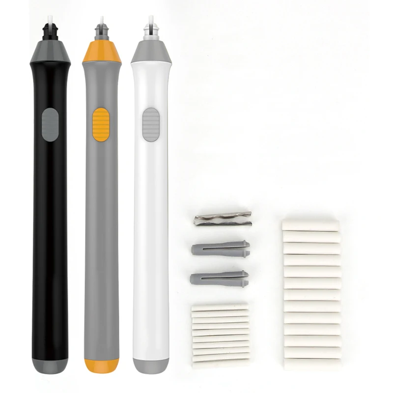 New Hot Adjustable Auto Eraser Pen with 5mm 2.3mm Eraser Refills Battery Operated Painting Accessory Stationery
New Hot Adjustable Auto Eraser Pen with 5mm 2.3mm Eraser Refills Battery Operated Painting Accessory Stationery