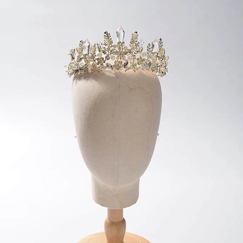 CC Crown Tiara Wedding Hair Accessories for Women Bride Bridesmaids Vintage Rhinestone 100% Handmade Beads Party Gifts HG719
CC Crown Tiara Wedding Hair Accessories for Women Bride Bridesmaids Vintage Rhinestone 100% Handmade Beads Party Gifts HG719