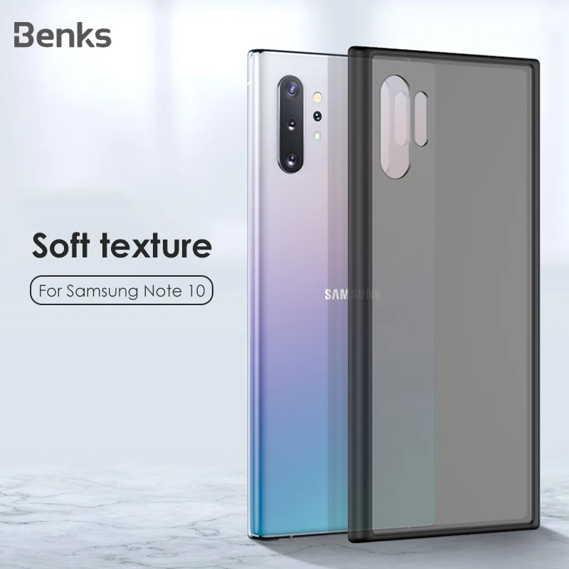 Benks For Phone Protective Case TPU+PC Scrub Sensation Soft Shell For Samsung Note 10 10+ Plus Full Cover Non-slip Fitted Case
Benks For Phone Protective Case TPU+PC Scrub Sensation Soft Shell For Samsung Note 10 10+ Plus Full Cover Non-slip Fitted Case