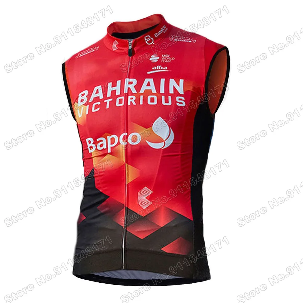Bahrain Victorious 2021 Summer Sleeveless Jerseys Bicycle Vest Cycling Jersey Mens Warm Mountain Bike Clothing Maillot Gilet
Bahrain Victorious 2021 Summer Sleeveless Jerseys Bicycle Vest Cycling Jersey Mens Warm Mountain Bike Clothing Maillot Gilet