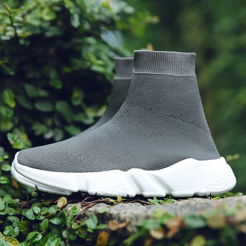 Mens High Top Socks Casual Shoes Breathable Comfortable Brand Sneakers Footwear Male Trainers Man Leisure Tenis Masculino Adulto
Mens High Top Socks Casual Shoes Breathable Comfortable Brand Sneakers Footwear Male Trainers Man Leisure Tenis Masculino Adulto