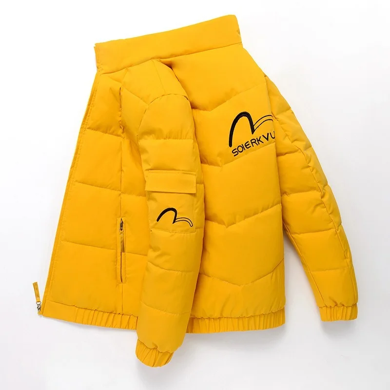 New Men's Cotton-padded Jacket,Men's Stand-up Collar Down Padded Coat, Thick Slim-fit padded Jacket, Winter Male jacket
New Men's Cotton-padded Jacket,Men's Stand-up Collar Down Padded Coat, Thick Slim-fit padded Jacket, Winter Male jacket