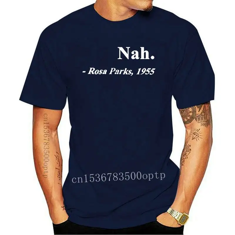 

Women's Women Cute Funny T Shirt Teen Girl Nah Rosa Parks 1955 Black Graphic TeeFemale ,Drop Ship