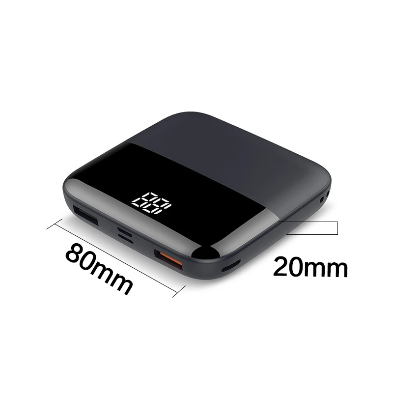 Mini Power Bank 20000 mAh For Xiaomi Mi iPhone Poverbank Portable Fast Charger Powerbank External Battery Pack Mini Pover Bank
Mini Power Bank 20000 mAh For Xiaomi Mi iPhone Poverbank Portable Fast Charger Powerbank External Battery Pack Mini Pover Bank