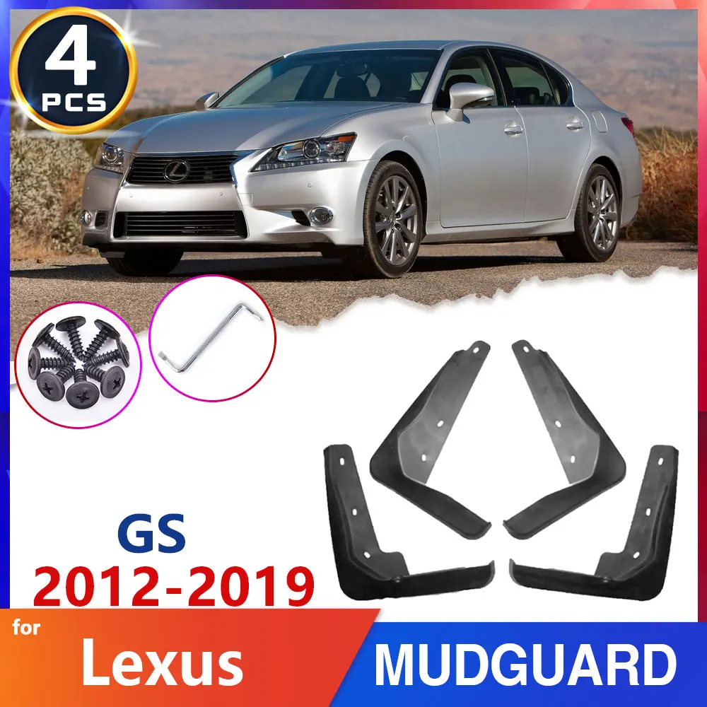 Car Tire Fender Mud-Flap for Lexus GS GS200 GS250 GS300 GS350 GS450 L10 2012~2019 2015 Mudflap Mudguard Accessories Auto-Goods
Car Tire Fender Mud-Flap for Lexus GS GS200 GS250 GS300 GS350 GS450 L10 2012~2019 2015 Mudflap Mudguard Accessories Auto-Goods