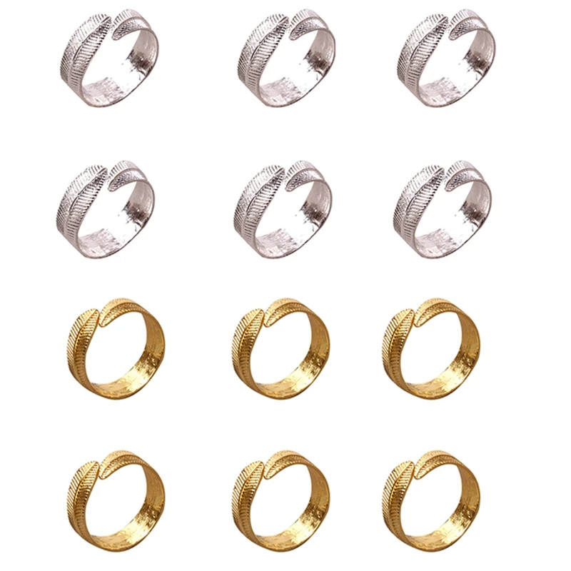 12 шт., Современная Пряжка из сплава в виде листьев для еды, тканевое кольцо, модель отеля, Пряжка для салфеток, креативная посуда для ресторан...
12 шт., Современная Пряжка из сплава в виде листьев для еды, тканевое кольцо, модель отеля, Пряжка для салфеток, креативная посуда для ресторан...