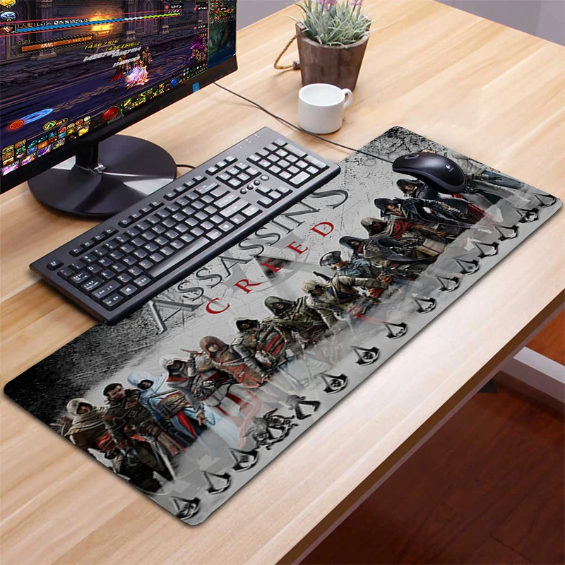Large XL Mousepad Gamer Gaming Mouse Pad Computer Accessories Keyboard Laptop Padmouse Desk Mat mouse pad gamer Assassin's Creed
Large XL Mousepad Gamer Gaming Mouse Pad Computer Accessories Keyboard Laptop Padmouse Desk Mat mouse pad gamer Assassin's Creed
