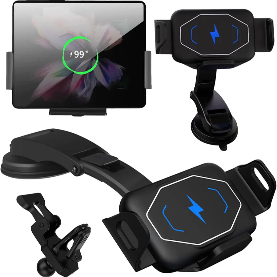 Fold Car Wireless Charger 15W Fast Phone Car Charger Holder for iPhone 13 12 Pro Max Samsung Galaxy Z Fold Phone Charger Holder
Fold Car Wireless Charger 15W Fast Phone Car Charger Holder for iPhone 13 12 Pro Max Samsung Galaxy Z Fold Phone Charger Holder