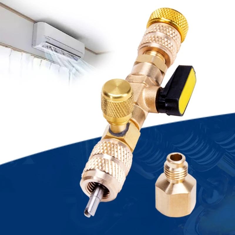Valve Core Remover Installer Tool R410A R22 AC Schrader Valve Core Remover Dual Size 1/4" & 5/16" Port HVAC Valve Core
Valve Core Remover Installer Tool R410A R22 AC Schrader Valve Core Remover Dual Size 1/4" & 5/16" Port HVAC Valve Core