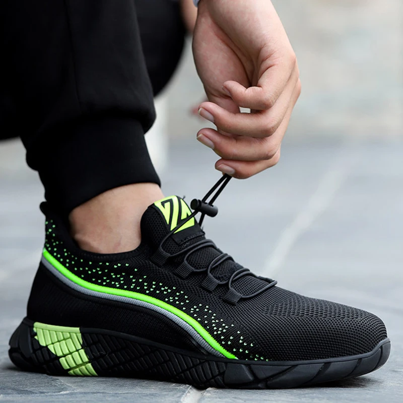 New Safety Shoes Men Light Work Sneakers Indestructible Steel Toe Shoes Work Safety Boots Male Shoes Adult Work Shoes Men Boots
New Safety Shoes Men Light Work Sneakers Indestructible Steel Toe Shoes Work Safety Boots Male Shoes Adult Work Shoes Men Boots