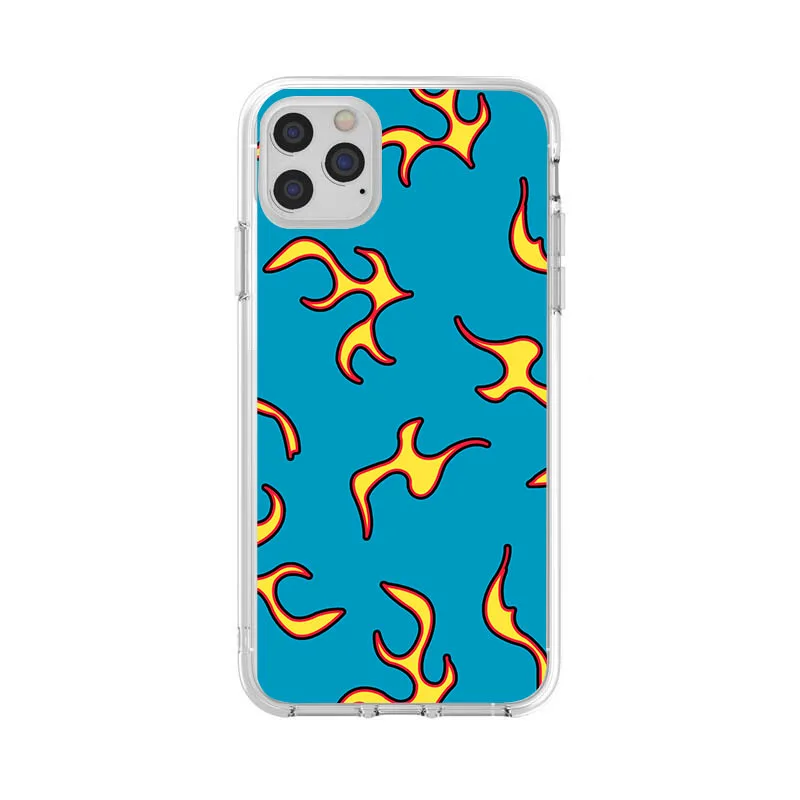Fashion Cool Fire Phone Case For iPhone 12 11 Pro XS MAX 7 XR X 8 6 Plus Soft Cover Fundas 
Fashion Cool Fire Phone Case For iPhone 12 11 Pro XS MAX 7 XR X 8 6 Plus Soft Cover Fundas