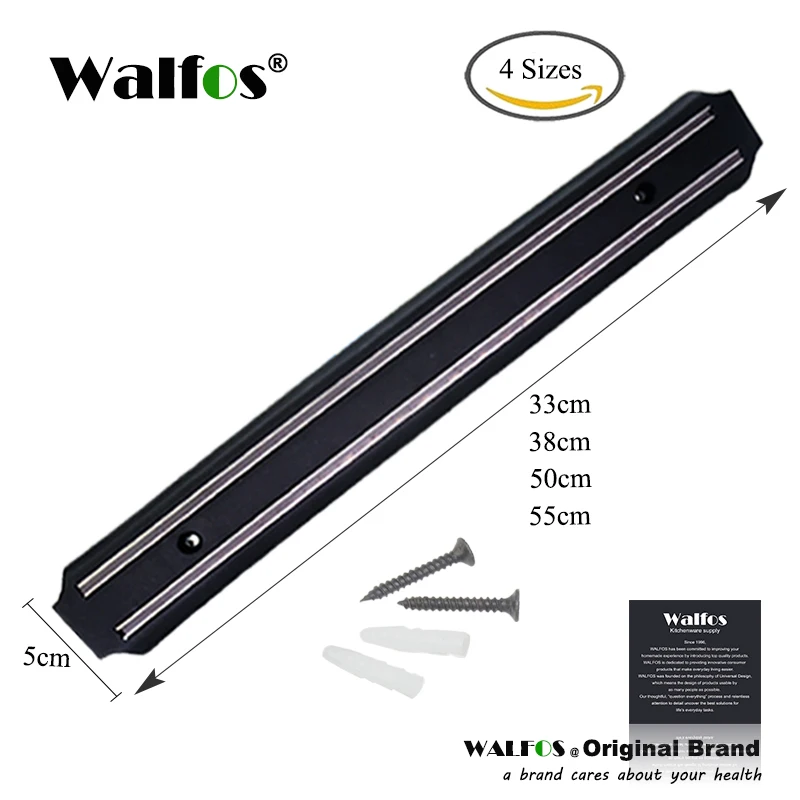 Walfos High Quality Magnetic Knife Holder Wall Mount Black ABS Placstic Block Magnet Knife Holder For Metal Knife
Walfos High Quality Magnetic Knife Holder Wall Mount Black ABS Placstic Block Magnet Knife Holder For Metal Knife